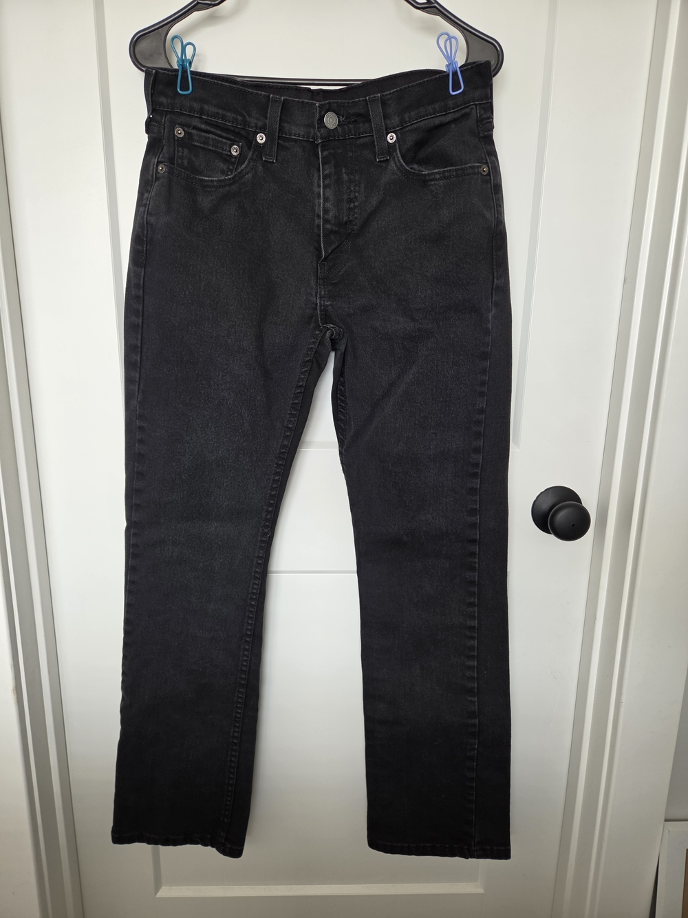 Levi's Mens 511 Black Slim Jeans. Size Waist 30. #SW